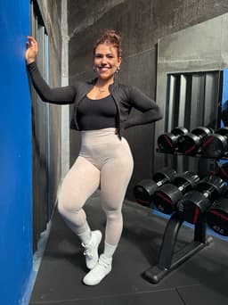 Calza difuminada efecto push up - imagen
