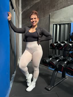 Calza difuminada efecto push up - imagen