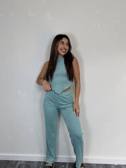 Conjunto Morley de Palazo y Top - imagen