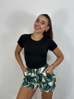 Short Diseño Floral - imagen