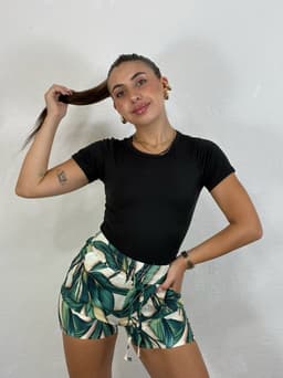 Short Diseño Floral - imagen
