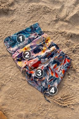 Short Diseño Floral