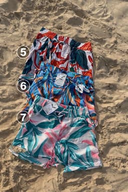 Short Diseño Floral - imagen