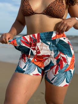 Short Diseño Floral - imagen