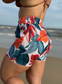 Short Diseño Floral - imagen