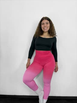 Calza degrade con push up - imagen