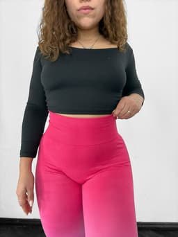 Calza degrade con push up - imagen