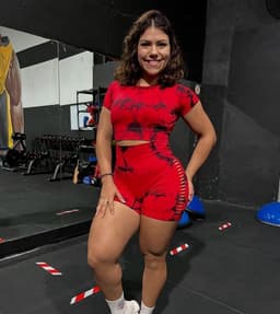 Conjunto Batic de remera y short con push up - imagen