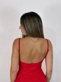 Vestido espalda libre - imagen