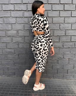 Conjunto de Vaquita de pollera mas top