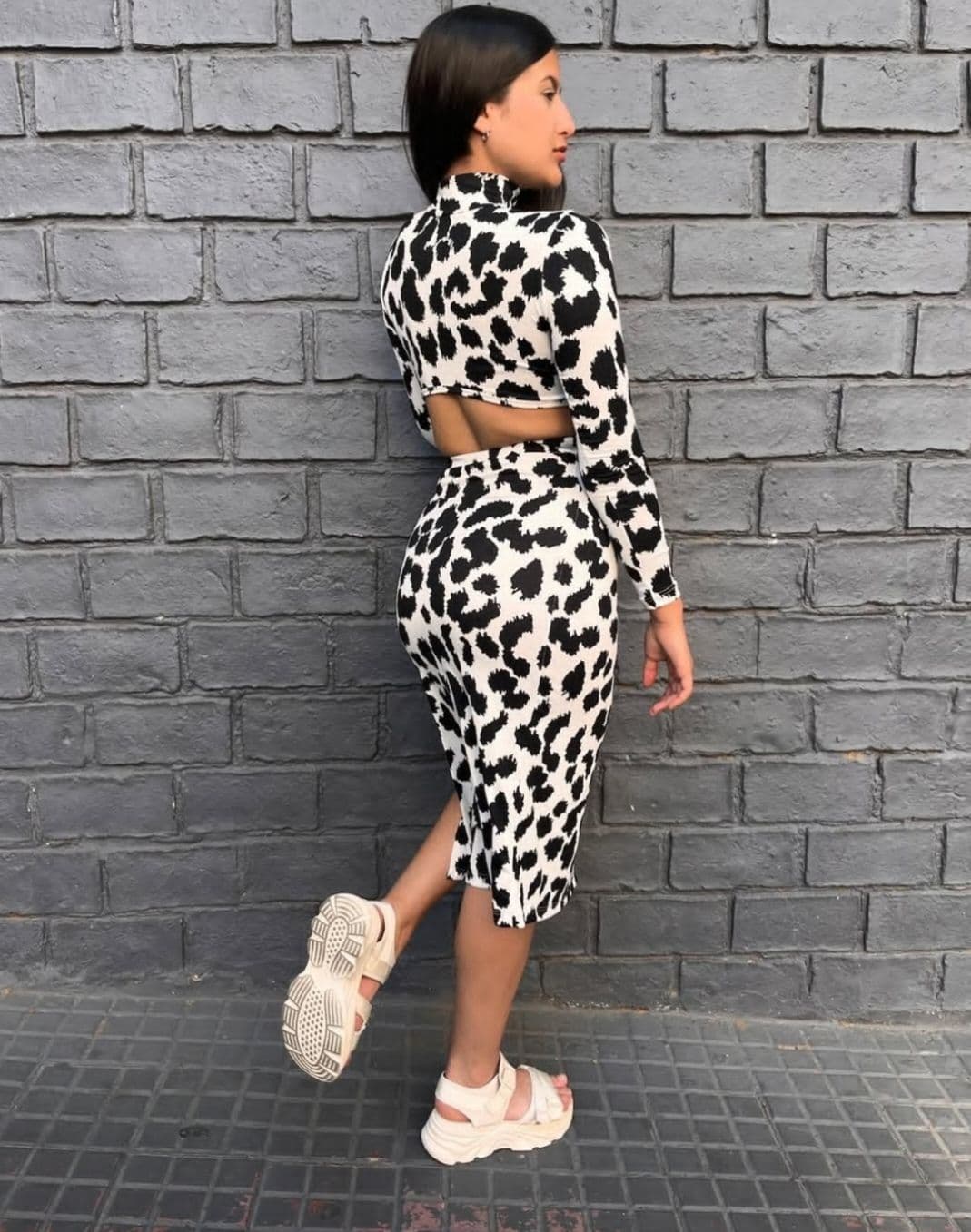 Conjunto de Vaquita de pollera mas top