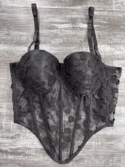 Corset con encaje