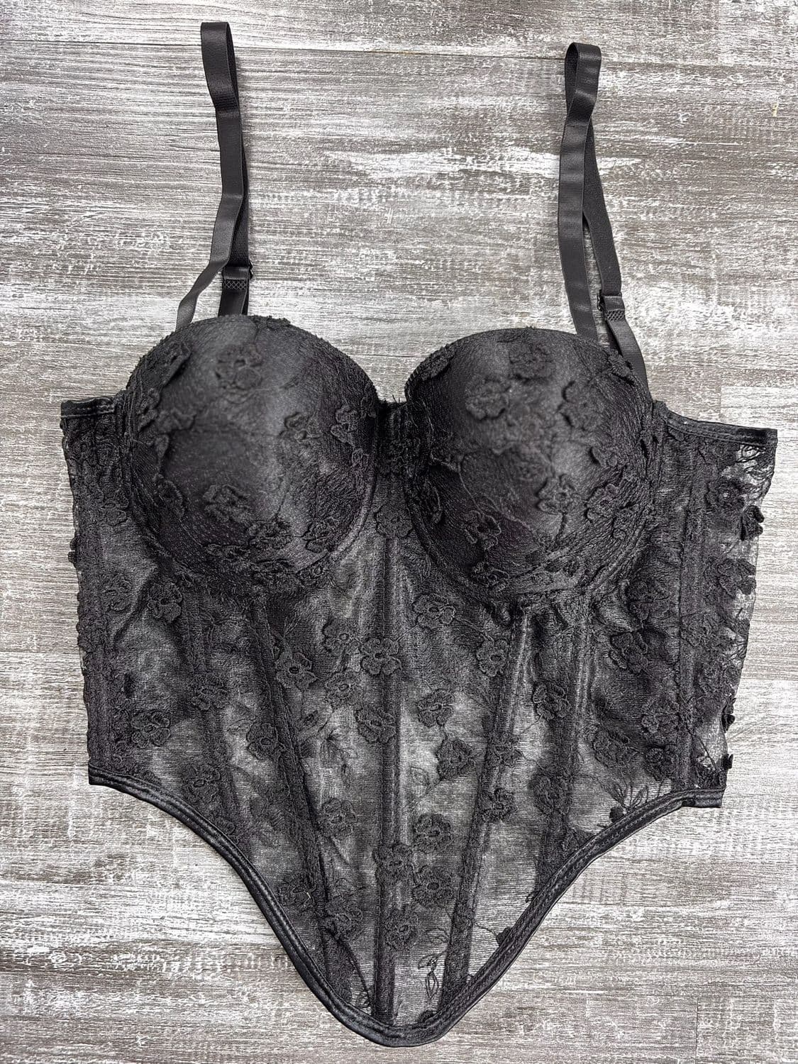 Corset con encaje