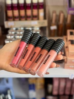 Labial gloss con glitter - imagen