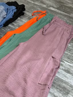 Palazo cargo por MAYOR($370 c/u Pack de 6 unidades ) - imagen