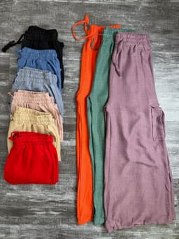 Palazo cargo por MAYOR($370 c/u Pack de 6 unidades ) - imagen