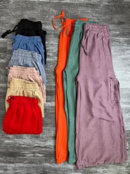 Palazo cargo por MAYOR($370 c/u Pack de 6 unidades ) - imagen