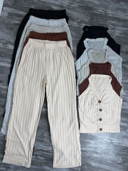 Conjunto de palazo y top - imagen