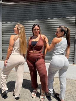 Conjunto de palazo y top - imagen