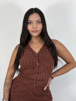 Conjunto de palazo y top por MAYOR( $ 450 c/u Pack de 6 unidades ) - imagen