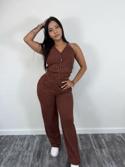 Conjunto de palazo y top por MAYOR( $ 450 c/u Pack de 6 unidades ) - imagen