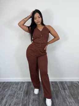 Conjunto de palazo y top por MAYOR( $ 450 c/u Pack de 6 unidades ) - imagen