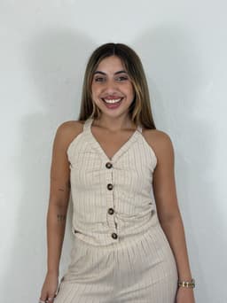 Conjunto de palazo y top por MAYOR( $ 450 c/u Pack de 6 unidades ) - imagen