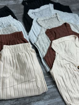 Conjunto de palazo y top por MAYOR( $ 450 c/u Pack de 6 unidades ) - imagen