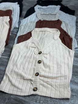 Conjunto de palazo y top por MAYOR( $ 450 c/u Pack de 6 unidades ) - imagen