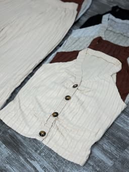 Conjunto de palazo y top por MAYOR( $ 450 c/u Pack de 6 unidades ) - imagen