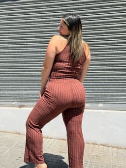 Conjunto de palazo y top por MAYOR( $ 450 c/u Pack de 6 unidades ) - imagen