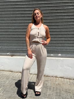 Conjunto de palazo y top por MAYOR( $ 450 c/u Pack de 6 unidades ) - imagen