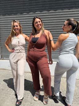 Conjunto de palazo y top por MAYOR( $ 450 c/u Pack de 6 unidades ) - imagen