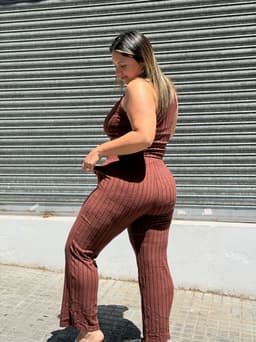 Conjunto de palazo y top por MAYOR( $ 450 c/u Pack de 6 unidades ) - imagen