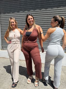 Conjunto de palazo y top por MAYOR( $ 450 c/u Pack de 6 unidades ) - imagen