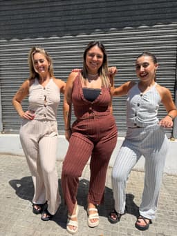 Conjunto de palazo y top por MAYOR( $ 450 c/u Pack de 6 unidades ) - imagen