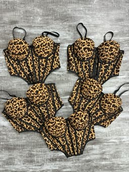Corset animal print - imagen