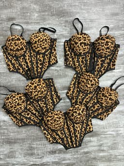 Corset animal print - imagen