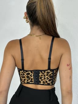 Corset animal print - imagen