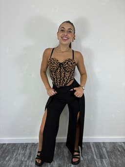 Corset animal print - imagen