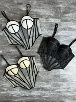 Corset Vera de encaje - imagen