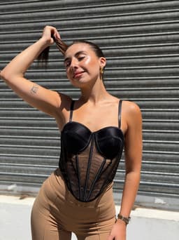 Corset Vera de encaje - imagen