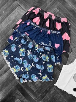Conjunto de pijama de musculosa y short - imagen