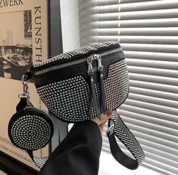 Riñonera Cartera Lurex - imagen