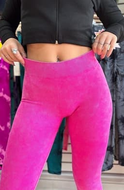 Calza Difuminada Con Push Up - imagen