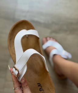 Sandalia de cuero - imagen