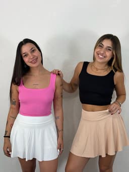 Pollera short deportiva por MAYOR ($490 c/un paquete de 6 unidades) - imagen