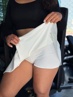Pollera short deportiva por MAYOR ($490 c/un paquete de 6 unidades) - imagen