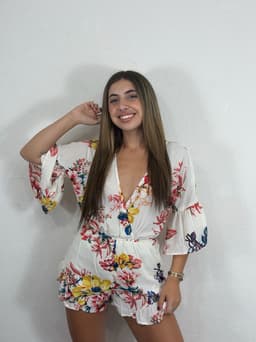 Enterito Estampado Camila - imagen