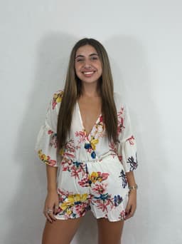 Enterito Estampado Camila - imagen